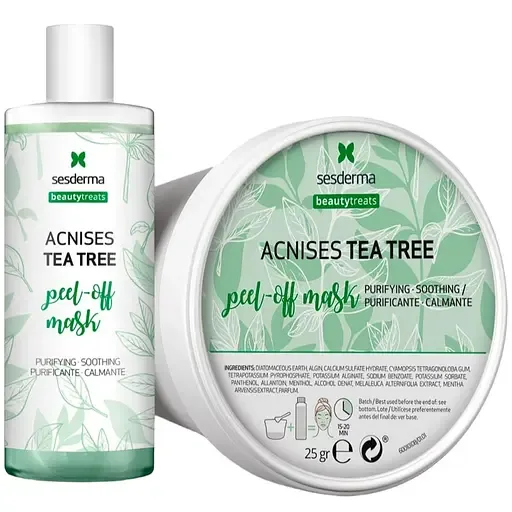 Маска-пілінг для обличчя Sesderma Beauty Treats Acnises Tea Tree Peel-Off Mask 75 мл + 25 г