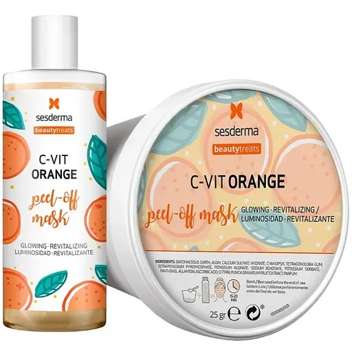 Маска-пілінг для обличчя Sesderma Beauty Treats C-Vit Orange Peel-Off Mask 75 мл + 25 г