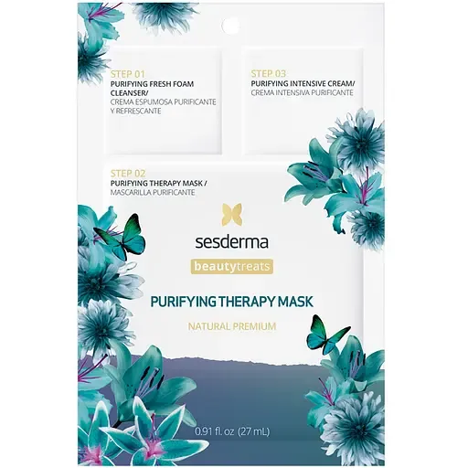Очищаюча маска для обличчя Sesderma Beauty Treats Purifying Therapy 27 мл