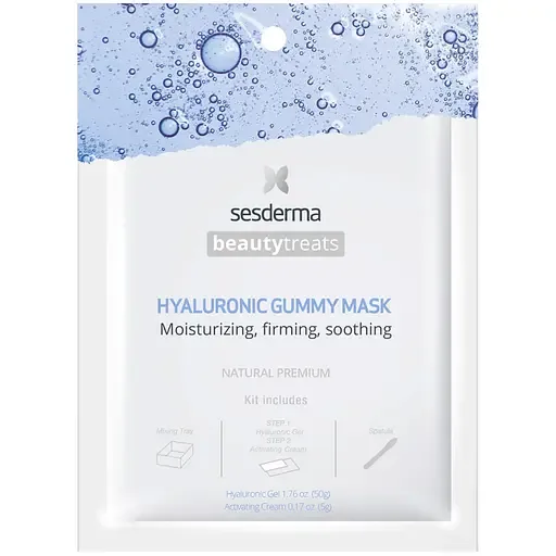 Зволожуюча альгінатна маска для обличчя Sesderma Beauty Treats Hyaluronic Gummy Mask 55 г