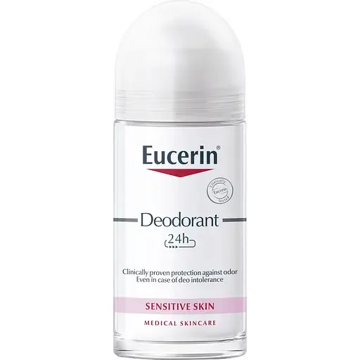 Антиперспірант Eucerin 24 години захисту для гіперчутливої шкіри, 50 мл