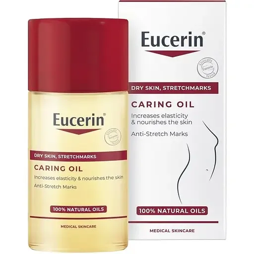Натуральна олія для тіла Eucerin для підвищення еластичності шкіри та боротьби з розтяжками 125 мл