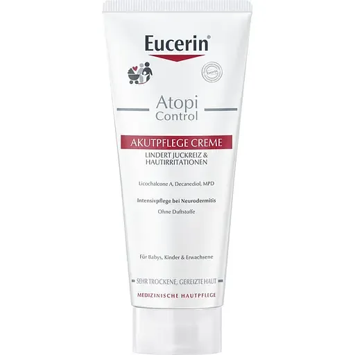 Інтенсивно заспокійливий крем Eucerin Atopi Control для атопічної шкіри під час загострення 100 мл