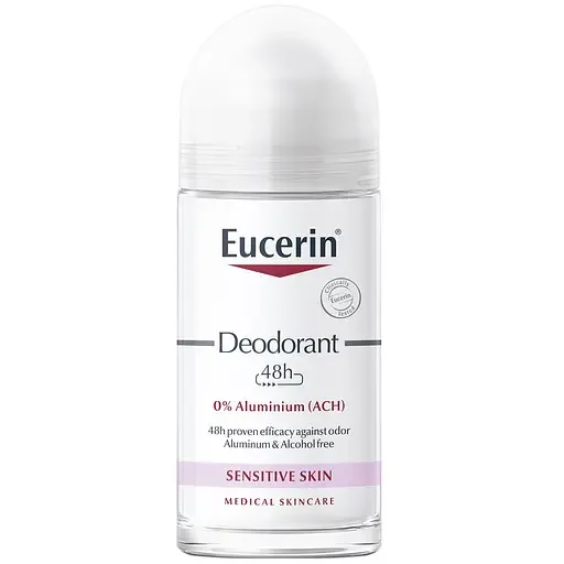 Дезодорант Eucerin без алюмінію для чутливої шкіри, 50 мл
