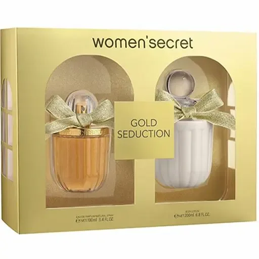 Подарунковий набір Women'secret Gold Seduction: туалетна вода 100 мл + лосьйон для тіла 200 мл (1066677)