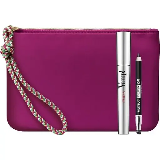 Набір в косметичці Pupa Kit Vamp: Туш для вій Volume Mascara + Олівець для очей Multiplay Eye Pencil 3 в 1 (1067481)