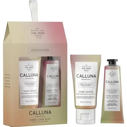 Набір для догляду за руками Scottish Fine Soaps Calluna Botanicals Скраб для рук 50 мл + Крем для рук 30 мл (5016365032841)
