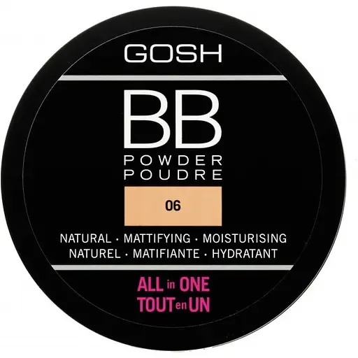 Компактна BB-пудра Gosh All in One відтінок 06 (Warm beige) 6.5 г