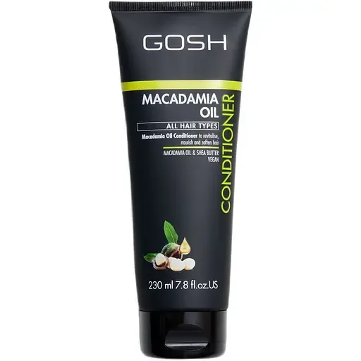 Кондиціонер для волосся Gosh Macadamia Oil з олією макадамії поживний
