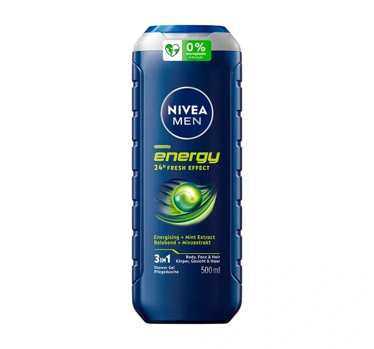 NIVEA MEN ENERGY ГЕЛЬ ДЛЯ ДУШУ 500МЛ