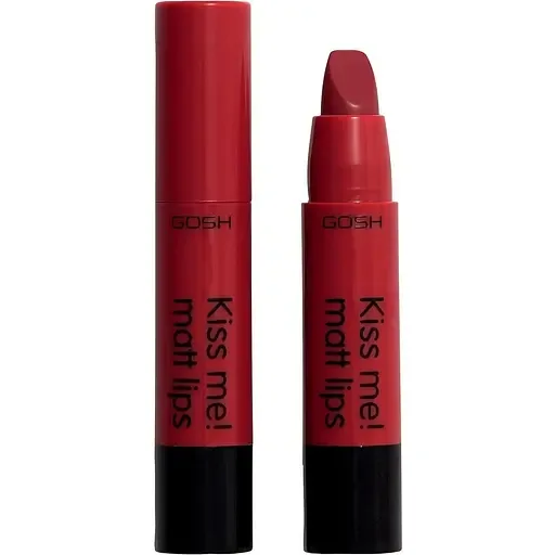 Помада для губ Gosh Kiss Me Matt Lips Lipstick відтінок 007 Scarlet Kiss 2 г