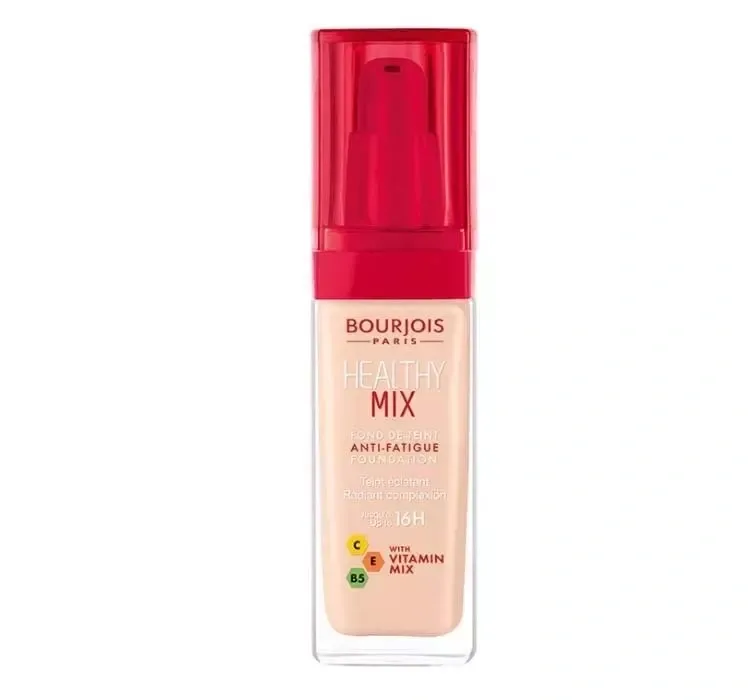 BOURJOIS HEALTHY MIX ТОНАЛЬНИЙ ЗАСІБ З ВІТАМІНАМИ 50 ROSE IVORY 30МЛ
