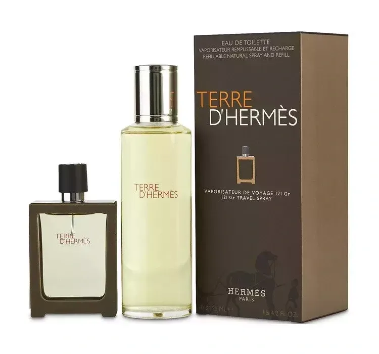 HERMES TERRE D HERMES ТУАЛЕТНА ВОДА-СПРЕЙ 30МЛ + ВКЛАДКА 125МЛ