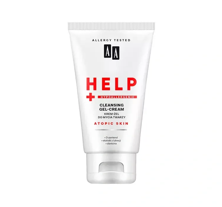 AA HELP КРЕМ-ГЕЛЬ ДЛЯ ОБЛИЧЧЯ АТОПІЧНА ШКІРА