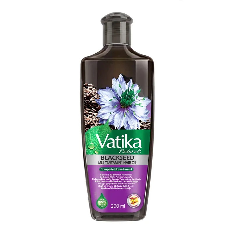 DABUR VATIKA BLACK SEED OIL ОЛІЯ ДЛЯ ВОЛОССЯ 200МЛ