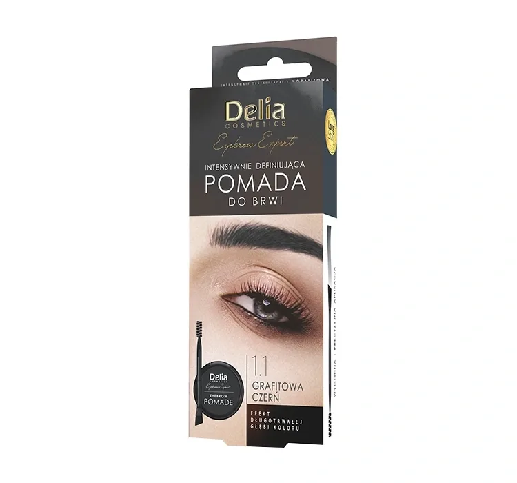 DELIA STYLIST BROW ПОМАДА ДЛЯ БРІВ ГРАФІТ