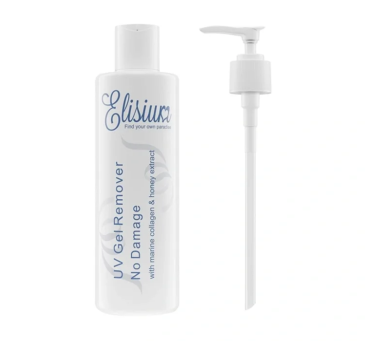ELISIUM UV GEL REMOVER ЗАСІБ ДЛЯ ВИДАЛЕННЯ ЛАКУ З МОРСЬКИМ КОЛАГЕНОМ 300 МЛ