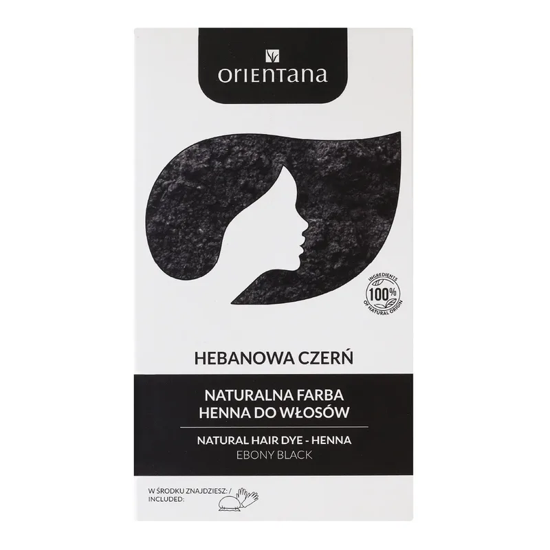 ORIENTANA ХНА ДЛЯ ВОЛОССЯ ЕБЕНОВА ЧОРНОТА 100Г
