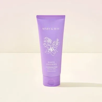 Mary&May White Collagen cleansing foam – пінка для вмивання з колагеном 150 мл