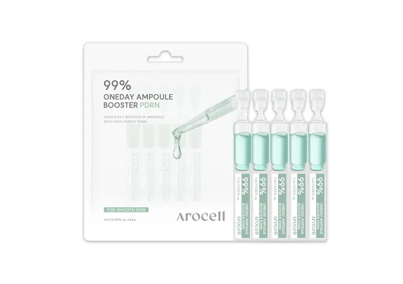 Бустер-сироватка з полінуклеотидами AROCELL 99% Oneday Booster Ampoule PDRN 1 мл х 5 шт