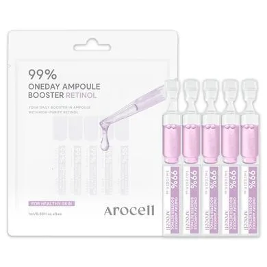 Arocell 99% Oneday Booster Ampoule Retinol – бустер-сироватка з ретинолом 1 мл*5 шт.