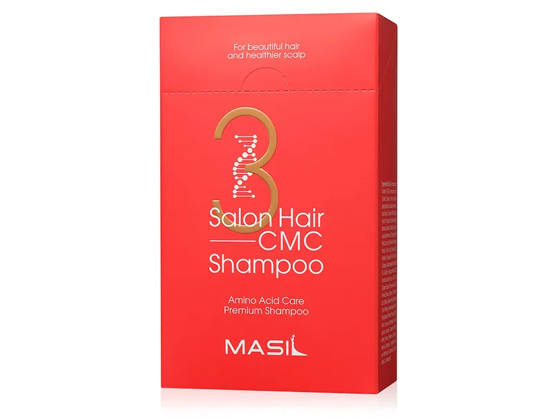 Відновлюючий шампунь із амінокислотами Masil 3 Salon Hair CMC Shampoo, 20шт по 8мл