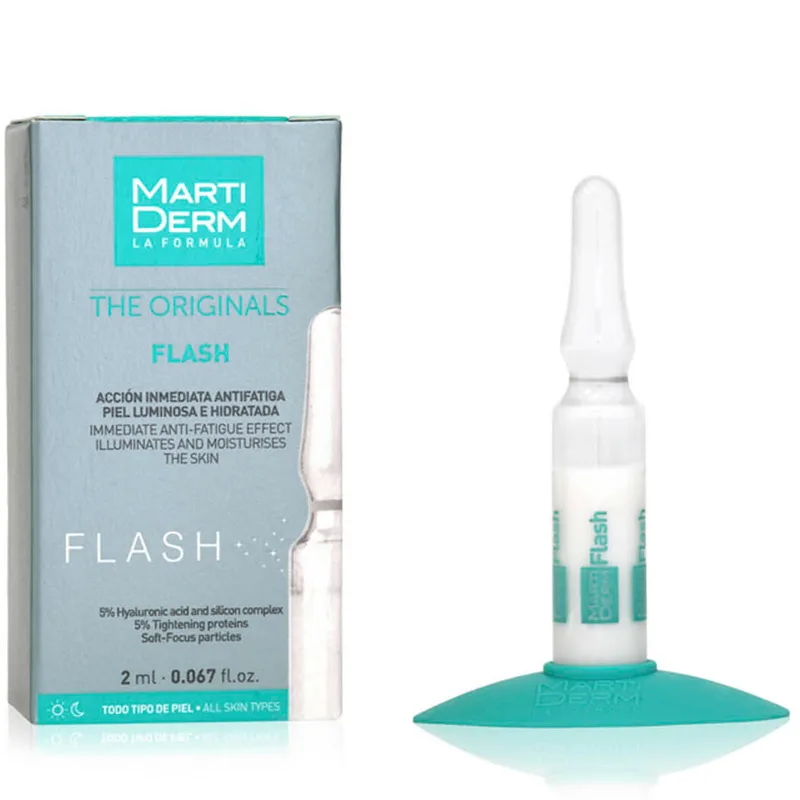 Засіб для обличчя, шиї, зони декольте MARTIDERM (Мартидерм) Флеш проти ознак втоми для всіх типів шкіри
