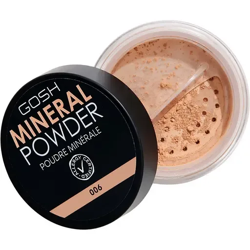 Мінеральна пудра розсипчаста Gosh Mineral Powder відтінок 06 (Honey) 8 г