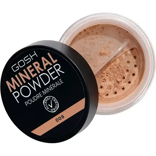 Мінеральна пудра розсипчаста Gosh Mineral Powder відтінок 08 (Tan) 8 г