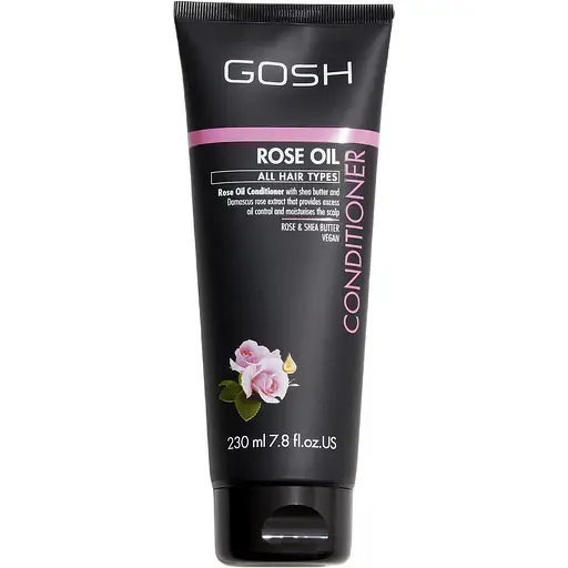 Кондиціонер для волосся Gosh Rose Oil з трояндовою олією для всіх типів волосся 230 мл
