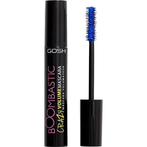 Туш для вій Gosh Boombastic Crazy Volume Mascara, тон 002 (Crazy Blue), 13 мл