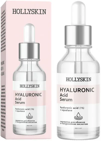 Hollyskin Hyaluronic Acid Serum - Сироватка для обличчя з гіалуроновою кислотою