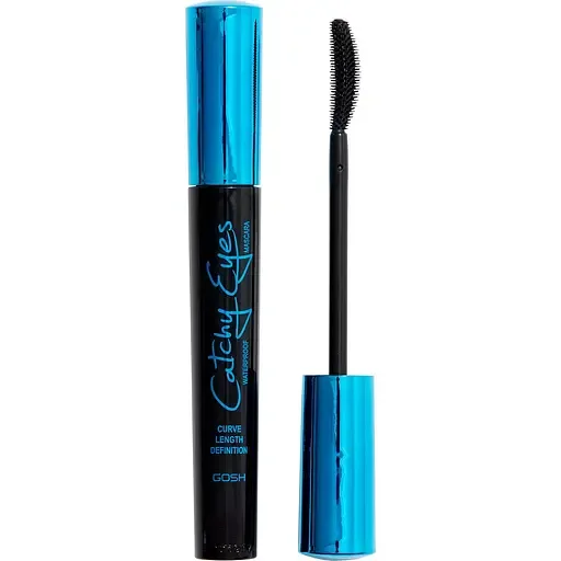 Туш для вій Gosh Catchy Eyes Drama Mascara водостійка, тон 001 (Black), 8 мл