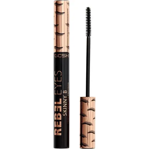 Туш для вій Gosh Rebel Eyes Skinny B, тон 001 (Extreme Black), 9 мл