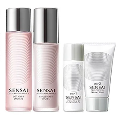 Kanebo Sensai Cellular Performance Double Moisturising - Набір для обличчя Подвійне зволоження
