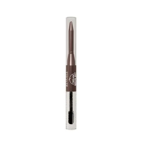 Олівець та фіксатор для брів Revuele Dream Brow Set 2в1 0,3 г + 5 мл Світло-коричневий