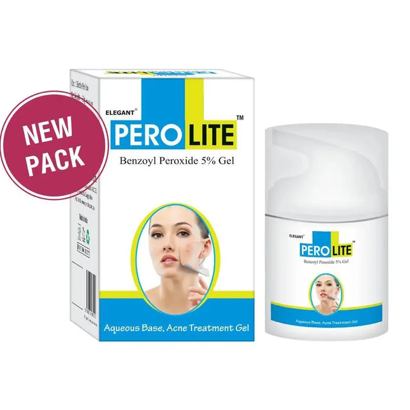 Гель від акне Perolite (Перолайт) 5% з бензоїл пероксидом туба 30 г