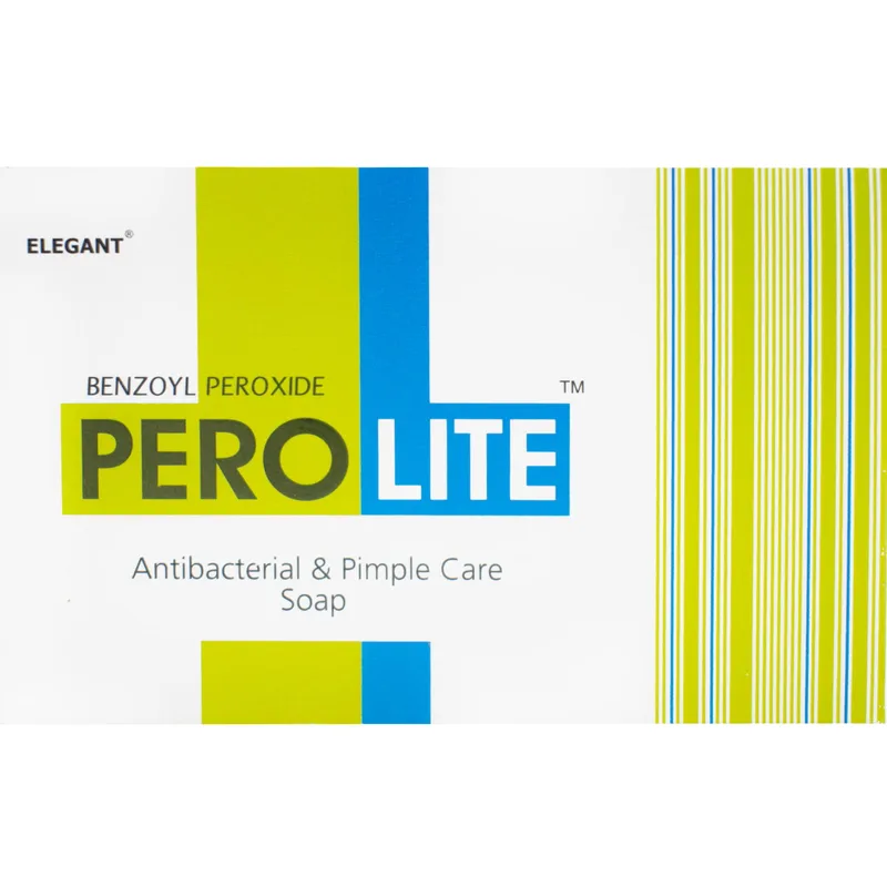 Мило від акне Perolite з бензоїл пероксидом 2,5% з ароматом зеленого яблука, 75 г