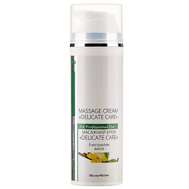 Масажний крем з екстрактом ванілі Green Pharm Cosmetic Delicate Care