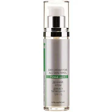Денний крем для обличчя з SPF 15Green Pharm Cosmetic Day Cream SPF 15