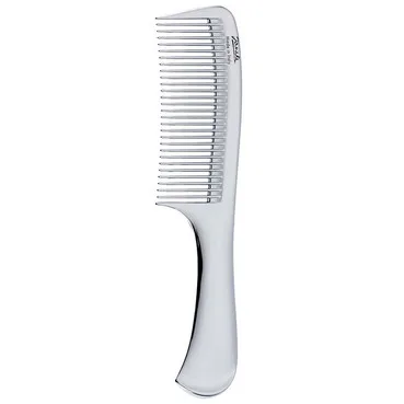 Гребінь з ручкою з рідкими зубами Janeke Silver Comb