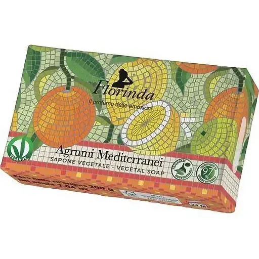Мило натуральне Florinda Мозаїка Середземноморський цитрус