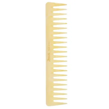 Гребінець зі штучної слонової кістки з широкими зубами Janeke Wide Tooth Comb