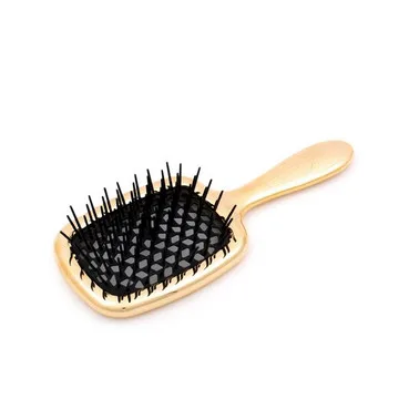 Щітка прямокутна золотиста Janeke Rectangular Hairbrush Gold