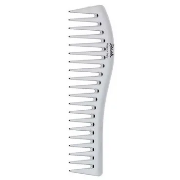 Срібний гребінь для волосся Janeke Silver Wavy Comb