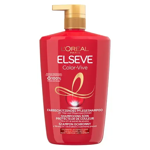 Шампунь L'Oreal Paris Elseve Експерт кольору для фарбованого волосся з UV-фільтром 1 л