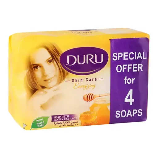 Косметичне мило Duru Skin Care, з екстрактом меду, 260 г, (4 шт. х 65 г)