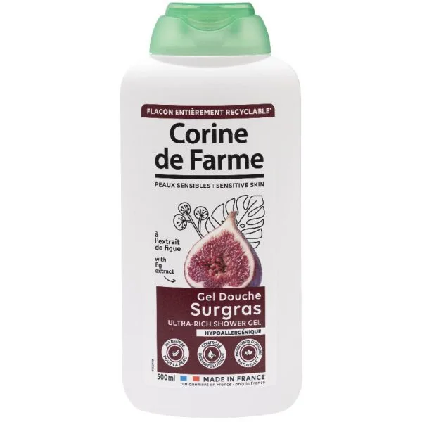 Гель-крем Corine de Farme (Корін де Фарм) для душу Інжир 500 мл