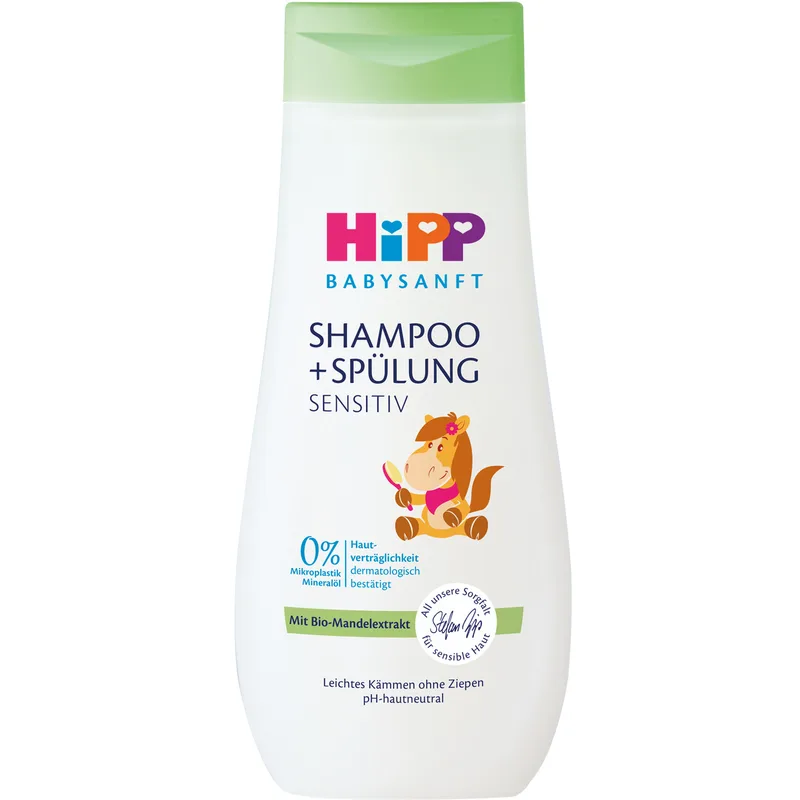 Шампунь дитячий HIPP (Хіпп) Baby Sanft Легке розчісування 200 мл NEW