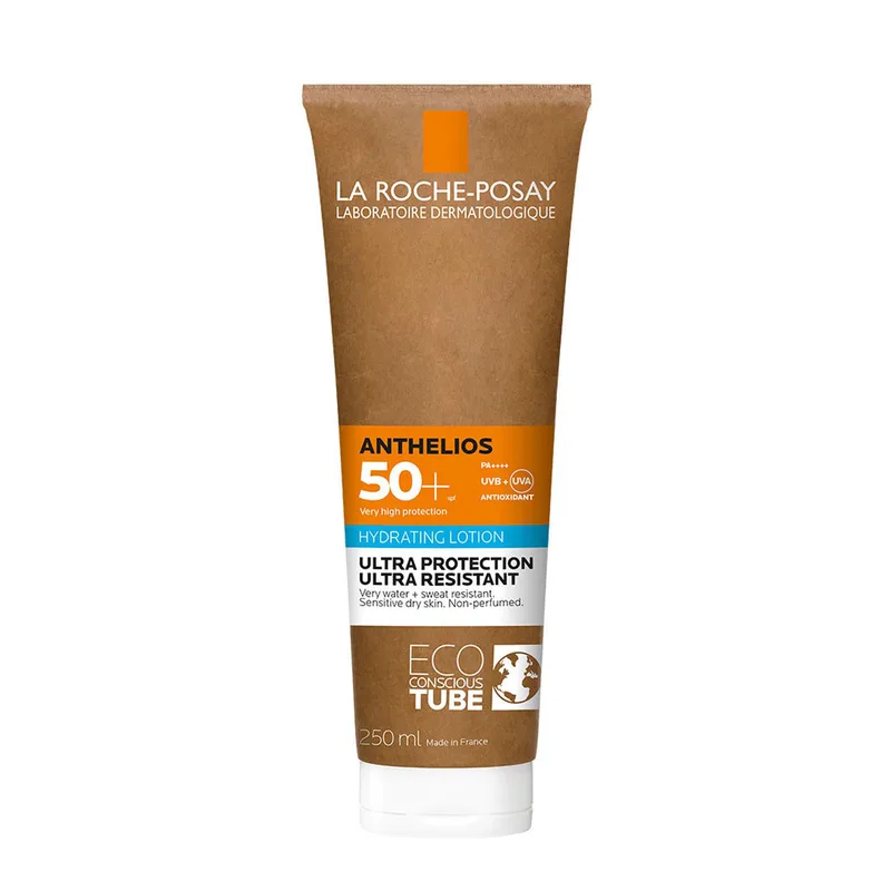 Лосьйон для обличчя та тіла La Roche-Posay (Ля Рош-Позе) Антеліос сонцезахисний ультрастійкий з зволожуючим ефектом SPF 50+ 250 мл